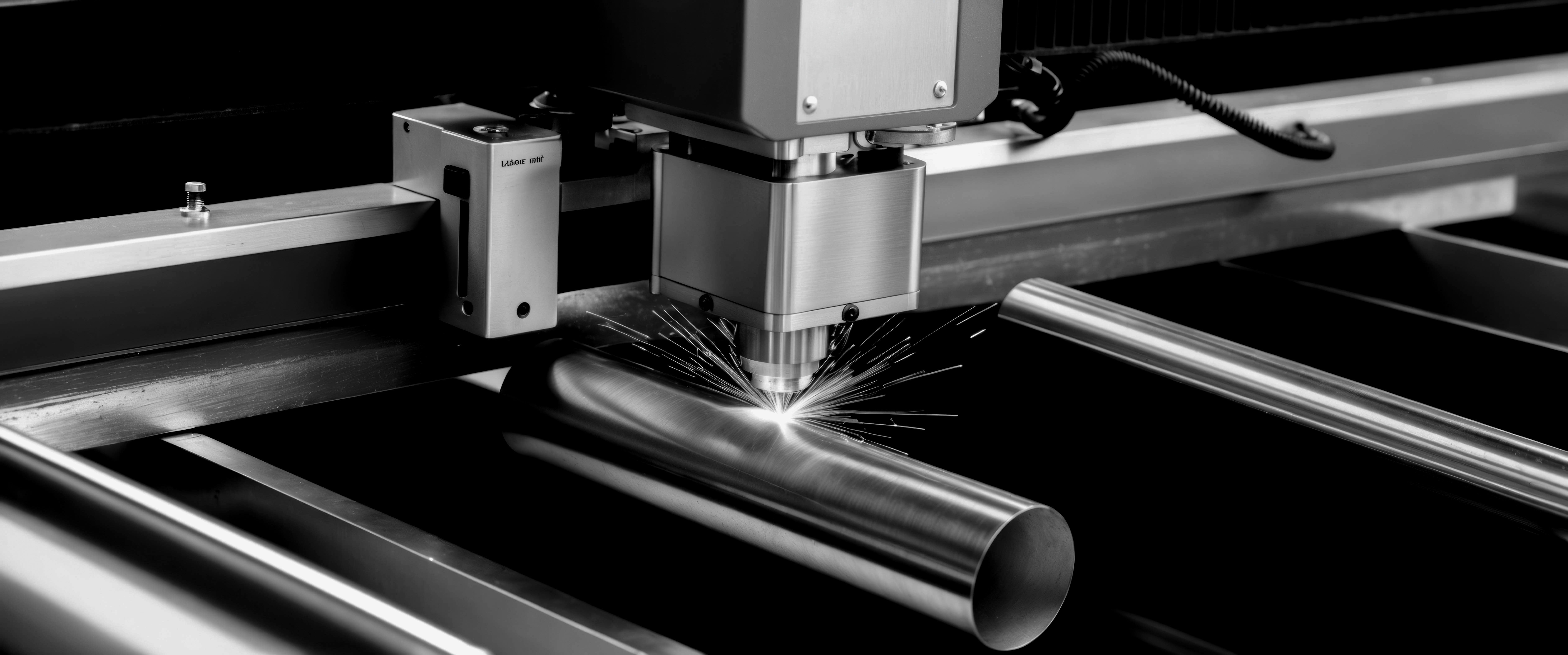Taglio laser su tubo metallico con macchina CNC ad alta precisione